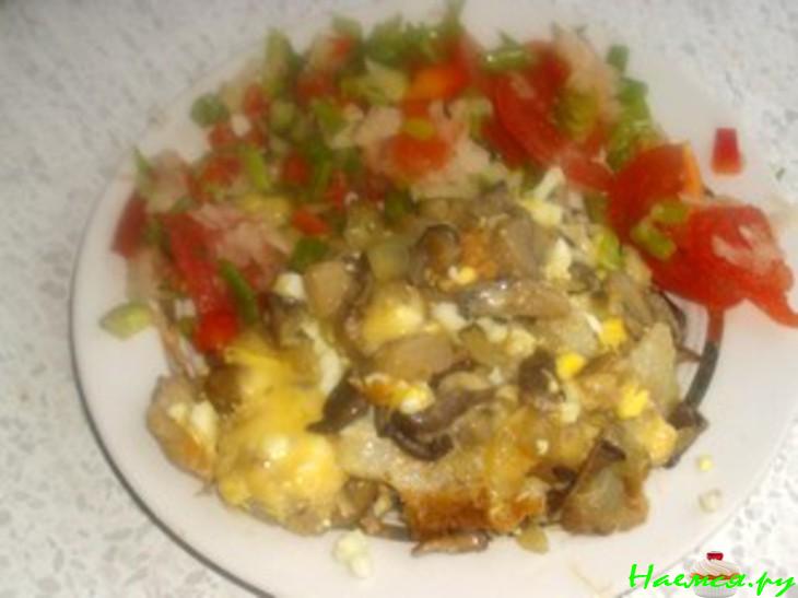 Рыба с грибами