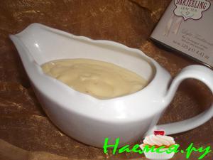 Ванильный соус