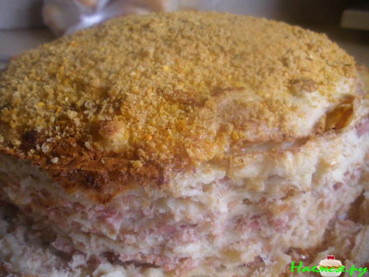 Венгерский блинный закусочный торт