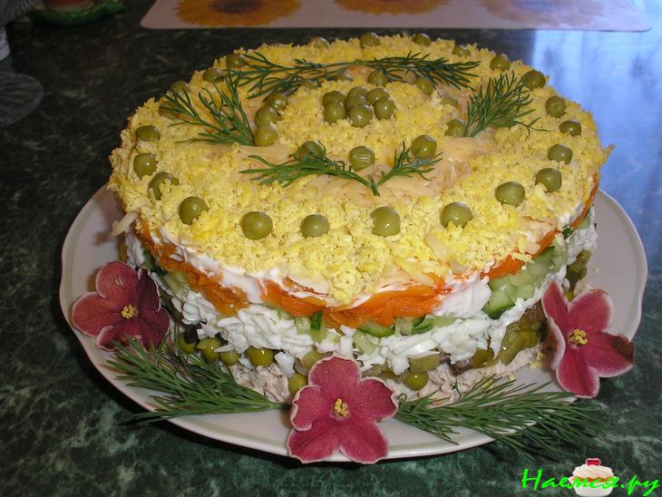 Салат "Ку-ка-реку"