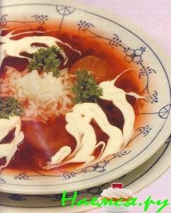 Холодный фруктовый суп (Тюрингия)