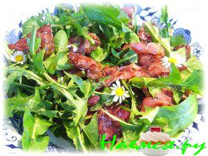 Салат одуванчиковый