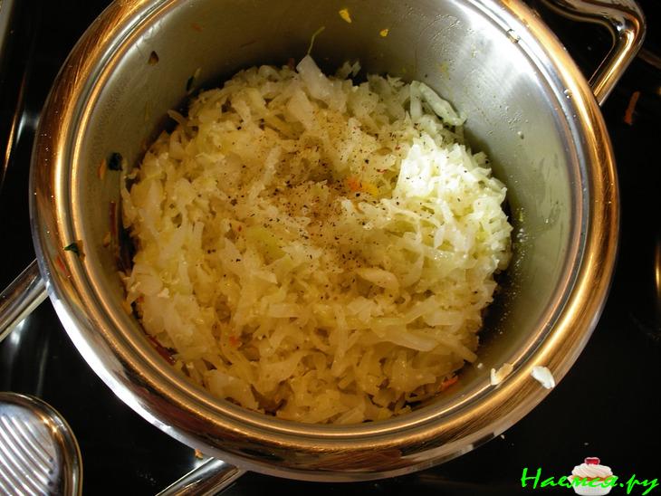 Тушеная капустка на молоке