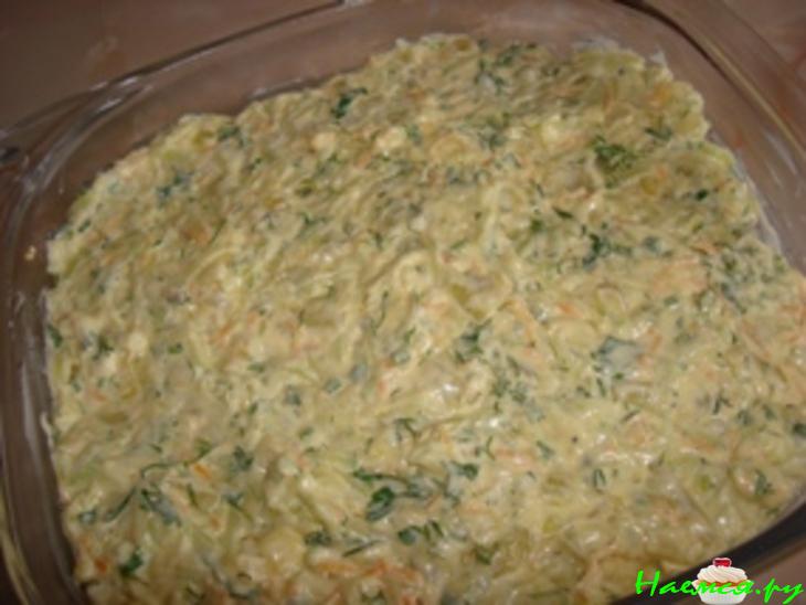 Палтус, запеченный с кабачком Палтус, запеченный с кабачком