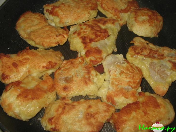 Рыба в сырном кляре