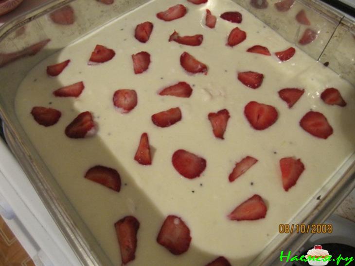 Супер-клубничный чизкейк