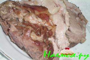 Мясо запеченное в фольге