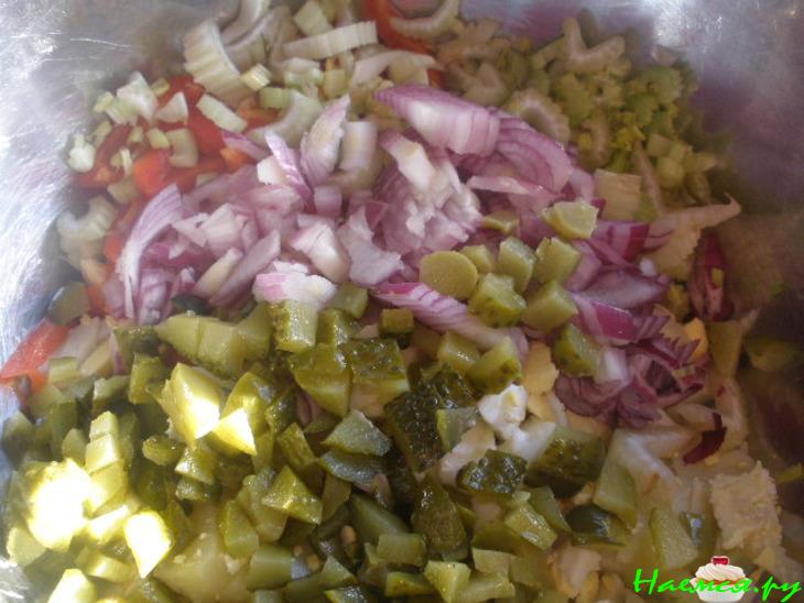 Картофельный салат "Эрмитаж"