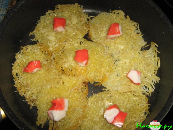 Крабовые драники Крабовые драники