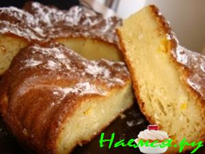 Творожный пирог с кокосом