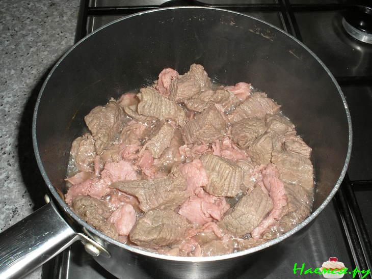 Мясной пирог "Праздничный"