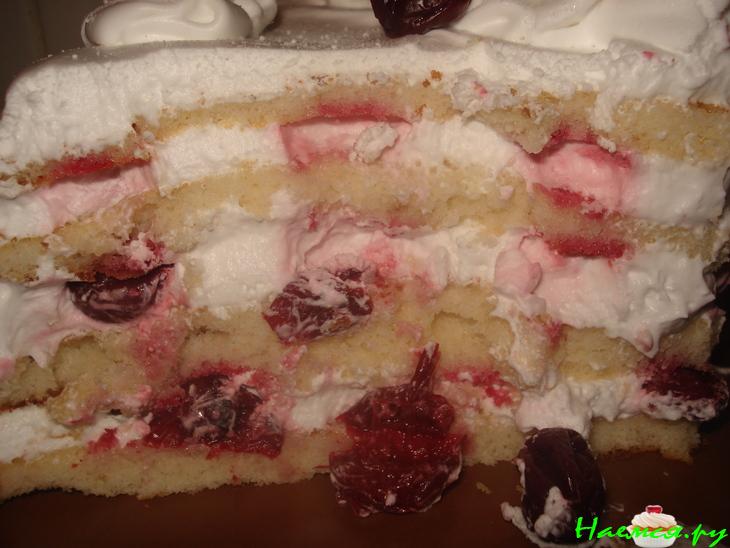 Торт-пломбир "Зимняя вишня"