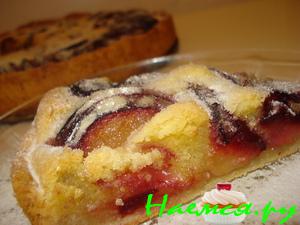 Сливовый пирог "Обманчивая внешность..."
