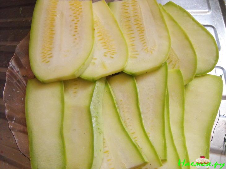 "Языки" из кабачков