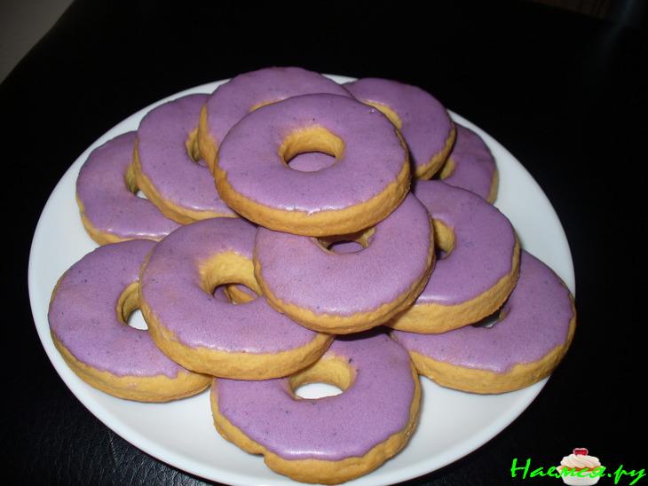 Печенье "Лиловые кольца"