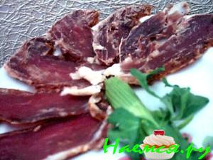 Свинина сыровяленая