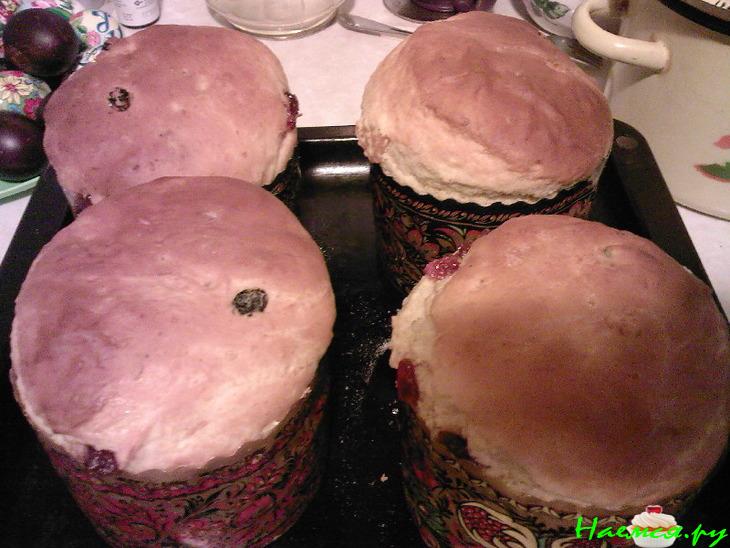 Кулич на сухом молоке Кулич на сухом молоке