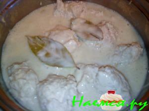 Куриные тефтели в белом соусе