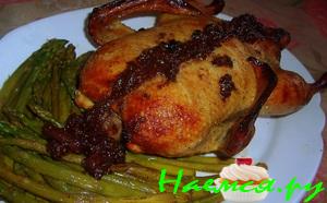 Утка под соусом из инжира