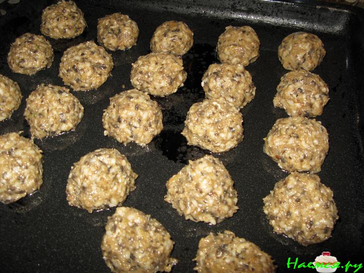 Ежики из рыбного филе