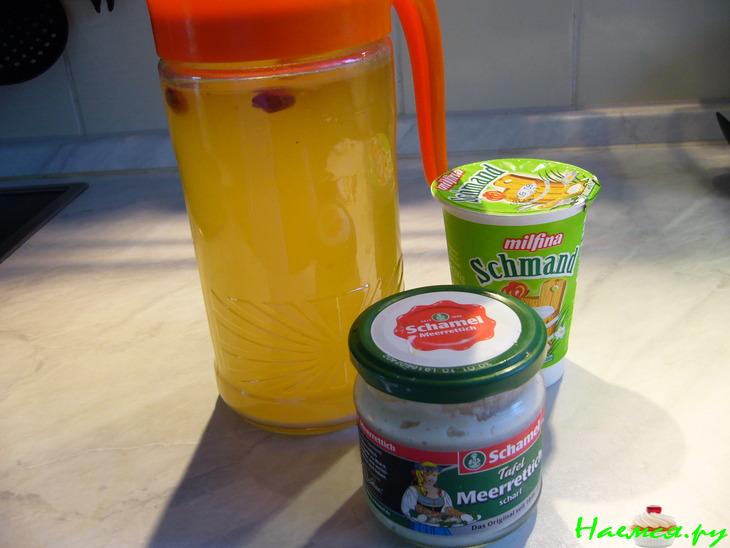 Окрошка грибная