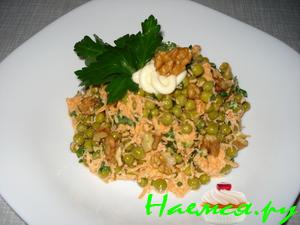 Морковь на горошине