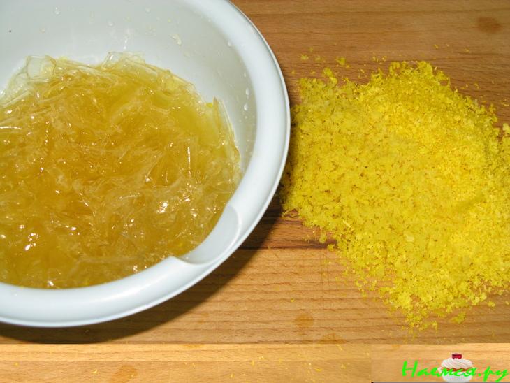 Торт 'Творожно-персиковый со вкусом маракуйи'