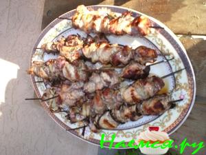 Шашлык из индюшки