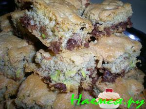 Бискотти с шоколадом и фисташками Бискотти с шоколадом и фисташками