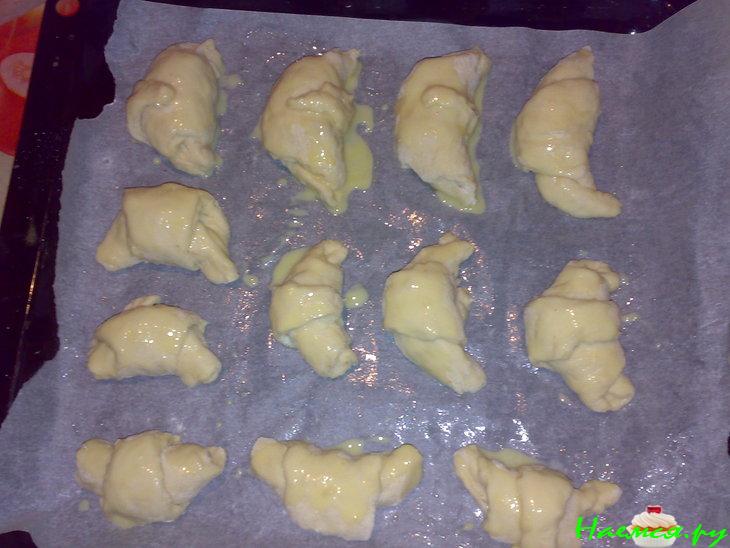 Рогалики с шоколадом