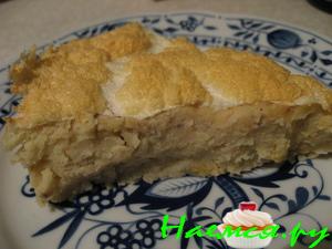 Суфле из консервированного лосося