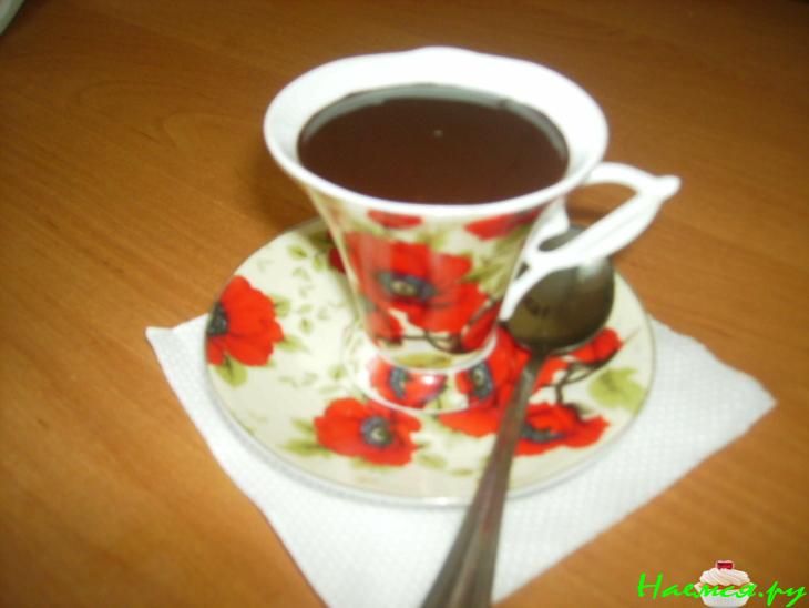 Горячий шоколад со сливками