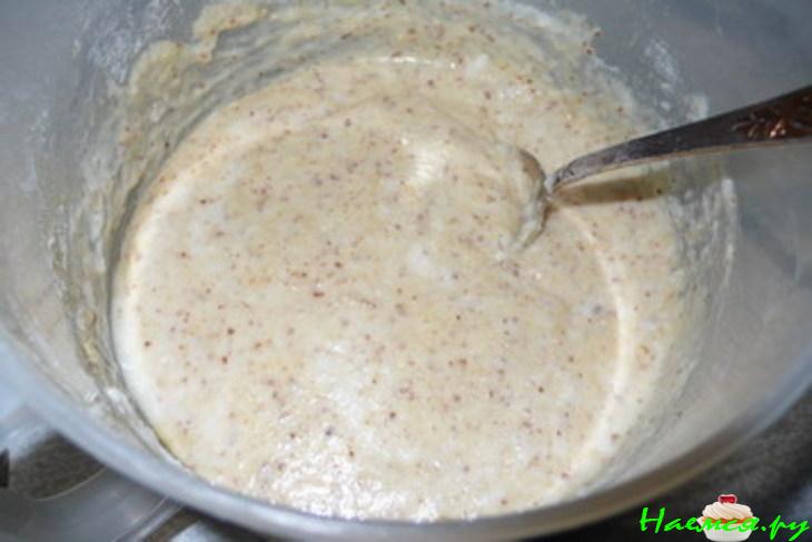 Ананасовый пирог со сливками и миндалем