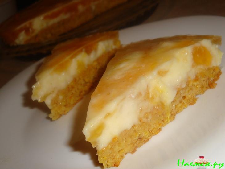 Апельсиновый пирог с ромовым кремом Апельсиновый пирог с ромовым кремом