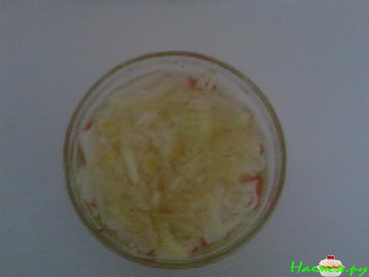 Корейская морковка с мясом