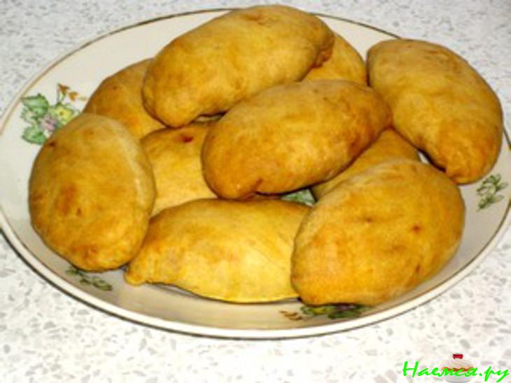 Постные пирожки с тыквой