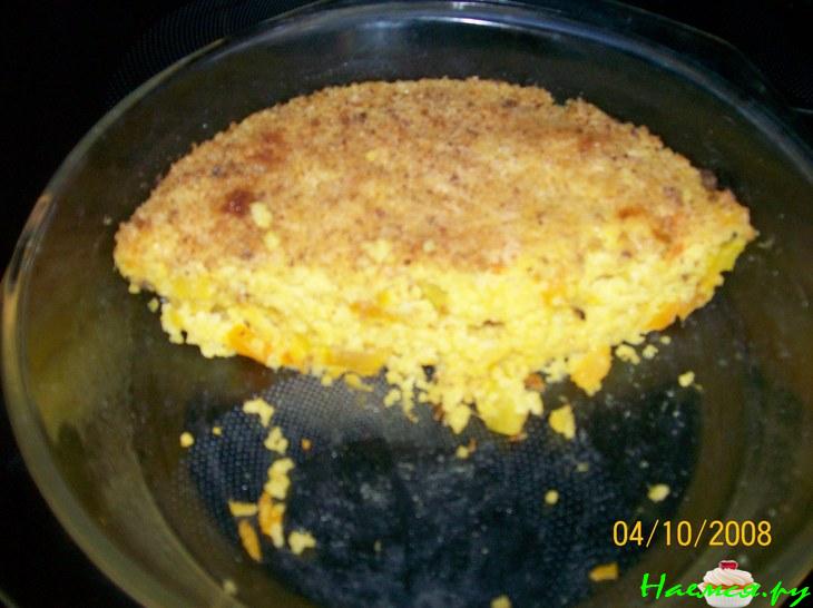 Пшенный крупеник с тыквой