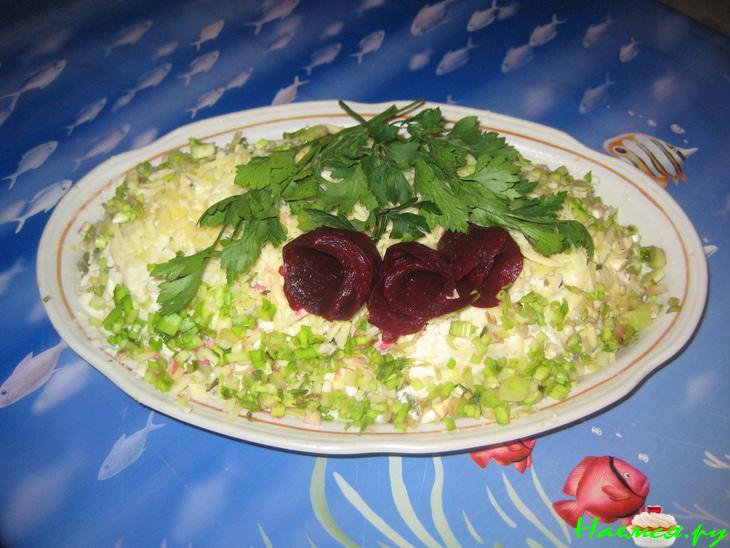 Салат "Под вуалью"