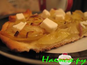 Картофельная пицца с сыром фета