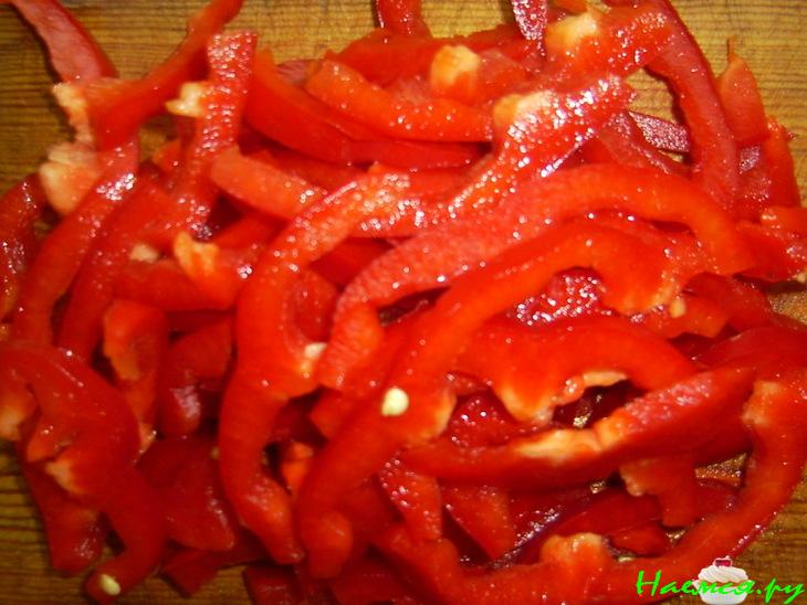 Салат по-мексикански с маслинами Салат по-мексикански с маслинами