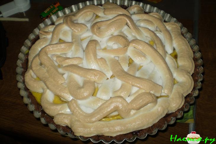 Пирог-творожник 'Под снегом'