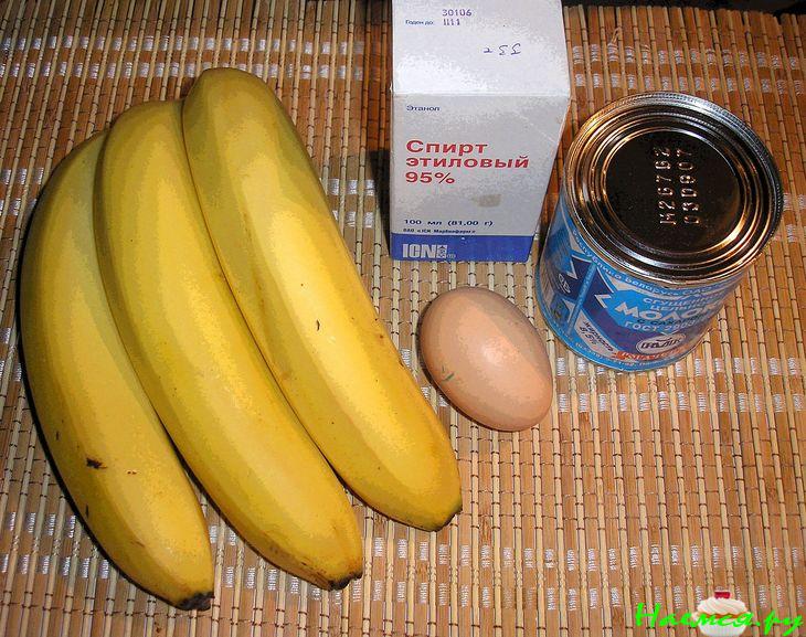 Бархатный банановый ликер