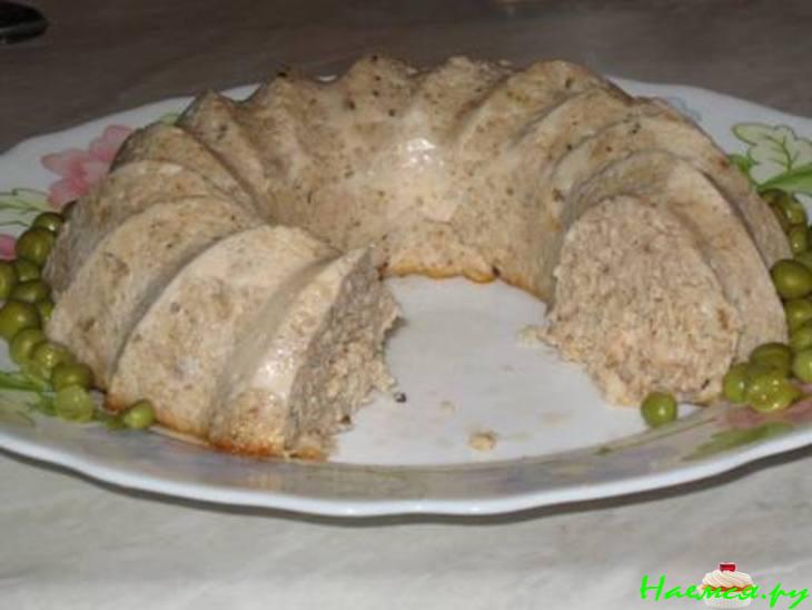 Пудинг рыбный