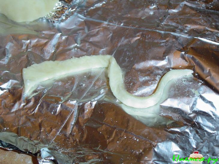 Слойки "Мышка на сыре"