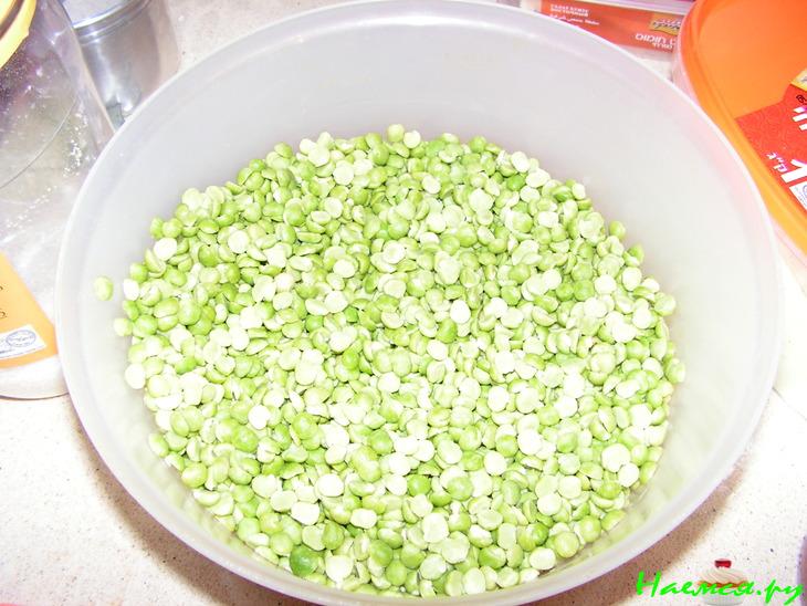 Гороховый суп без мяса c клецками