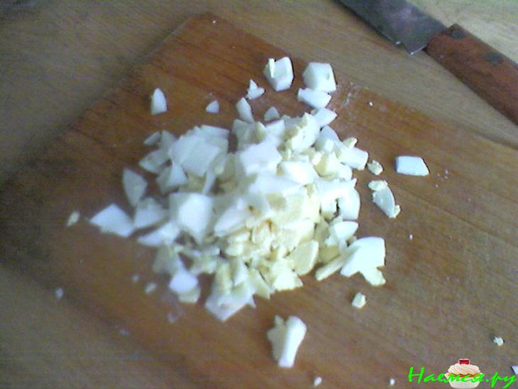 Салат с сельдью и свежим огурчиком