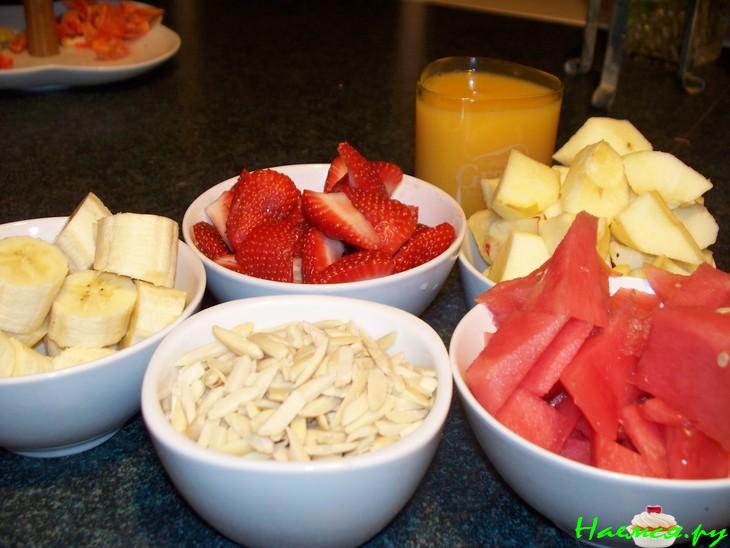 Фруктовый суп. Полезно. Вкусный завтрак за 10 мин.