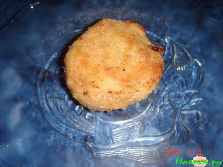 Котлеты из курятины и телятины