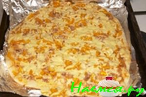 Пицца с ветчиной Пицца с ветчиной