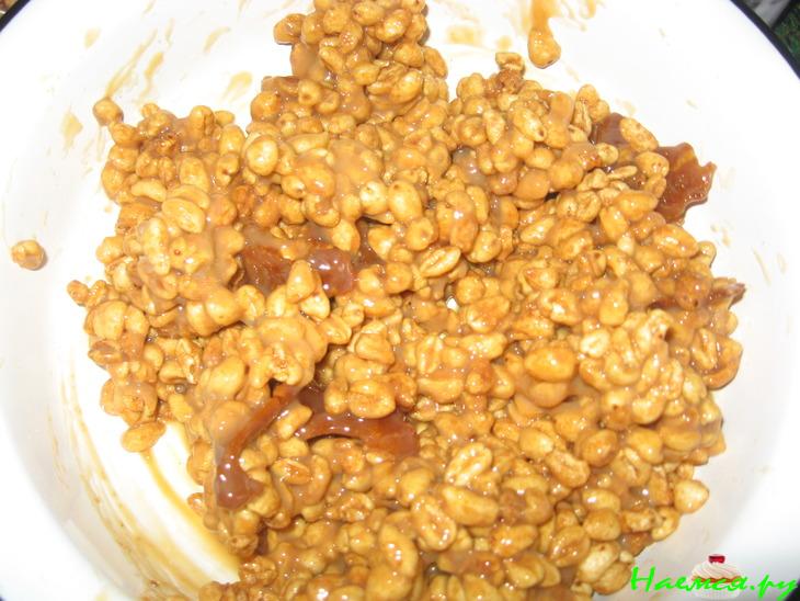 Пирожное из воздушной пшеницы